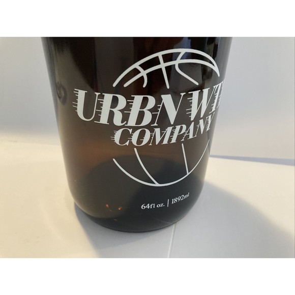 URBN WTR Glass Bottle Amber Half Gallon 64 OZ | 1.89 L | 1892 ML | Water Jar Jug - Picture 6 of 13